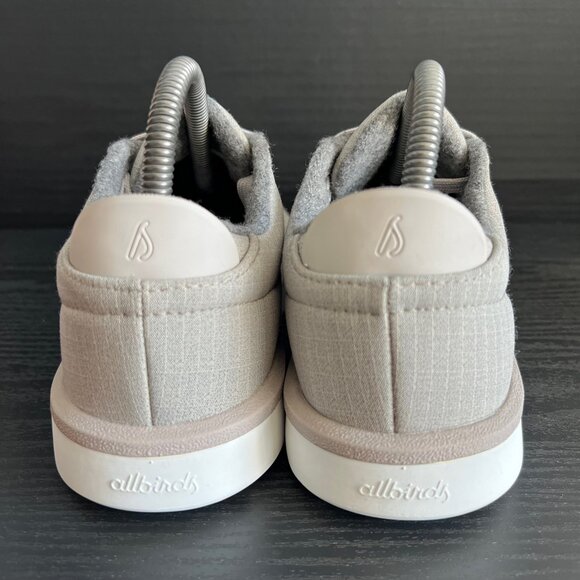COPY - Allbirds Women’s Wool Pipers Woven Sneaker Sz 8 Pewter Grey Blizzard EUC - Picture 5 of 9